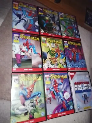 £48.95 • Buy 51 Retro Spiderman Tv Classic Cartoon Vtg Dvd+season 1-3 Animated Bonus Bundle