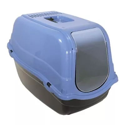 Rosewood Cat Litter Tray Eco Line Odour Reducer Hooded Privacy Kitten Toilet Box • £22.29