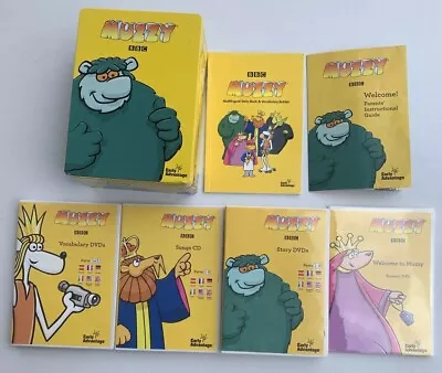 Muzzy Multi Language Children's Learning DVD Course Cartoons In Tin Box BBC • $20