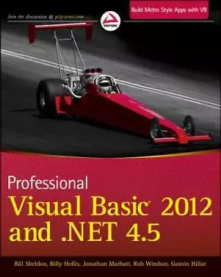 Professional Visual Basic 2012 And .NET 4.5 Programming - Paperback - GOOD • $7.28