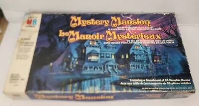 Vintage 1984 Mystery Mansion Search Board Game Milton Bradley 99% Rare • $16.22