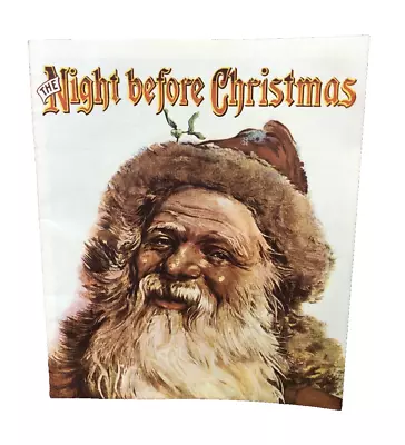 The Night Before Christmas Vintage Picture Book Merrimack Hong Kong • $22.99