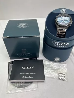 Citizen Eco Drive Sky Hawk Men's 45mm Radio Controlled AT Watch U600 (NJL024853) • $335.75