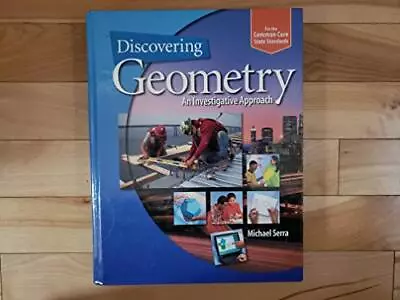 DISCOVERING GEOMETRY + 6 YEAR ONLINE LICENSE: AN By Serra Michael A - Hardcover • $18.49