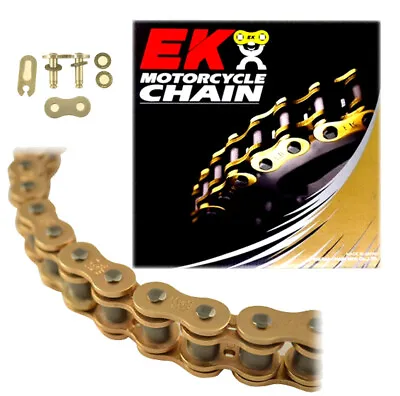 EK 520SRX2 Gold Off Road QX-Ring Motorcycle Chain (Clip Master) • $66.52