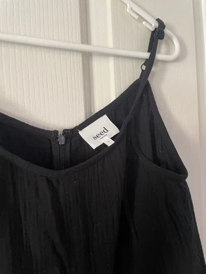 $20 • Buy Seed Black Jumpsuit 10 - 12 Cropped Leg