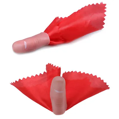 £2.56 • Buy Magic Thumb Tip Trick Rubber Close Up Vanish Appearing Finger Trick Props OD Yh