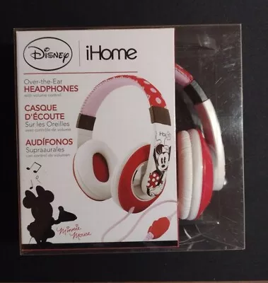 Disney Minnie Mouse IHome Headphones DN-M40 NEW • $39.77