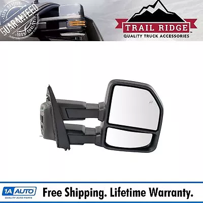 Trail Ridge Towing Mirror Power Heater Folding Signals Checkered RH For F-150 • $234.61