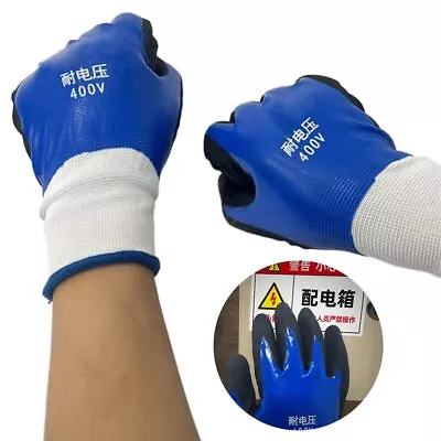 Withstanding Voltage 400V Touch Screen Glove Insulation Mittens  Electrical • $10.84