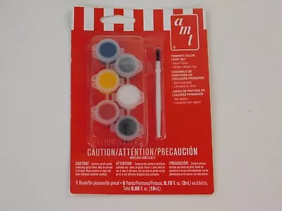 Amt Primary Color Paint Set With Paint Brush Model Paint Set. NEW • $8.99