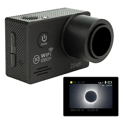 HD 20MP WiFi Electronic Eyepiece For Astronomical Telescope W/ 2  Micro Screen D • $89.99