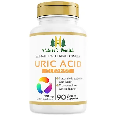 $17.95 • Buy Uric Acid Cleanse – Gout Formula – Joint Mobility – 90 Count – Nature’s Health