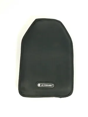Black LE CREUSET Pot Holder Hot Pad Handle Holder • £19.45