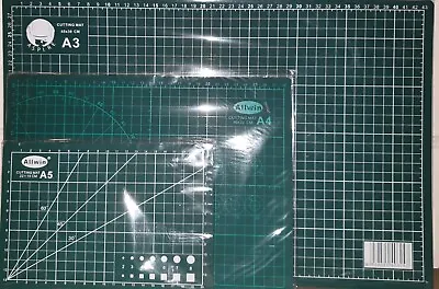 Cutting Mat A3 A4 A5 Self Healing Printed Grid Lines Non Slip Art Craft Model Uk • £3.49