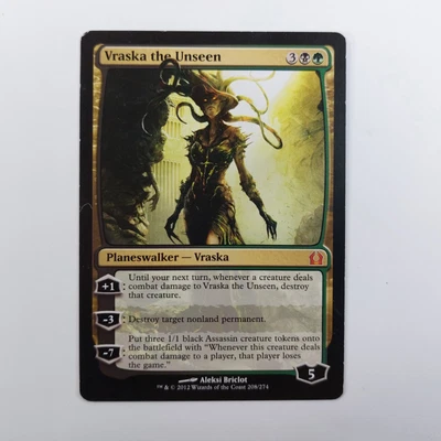 $4.78 • Buy Magic MTG Vraska The Unseen Return To Ravnica Excellent Planeswalker Mythic