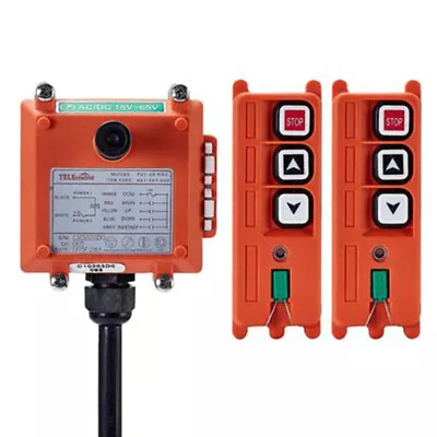 Industrial Radio Wireless Remote Controller Hoist Crane 12V 18-65V 65-440V DC/AC • £100.79