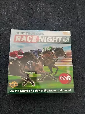Horse Race Night Host Your Own DVD Game  Cheatwell Games New Sealed • £16.99