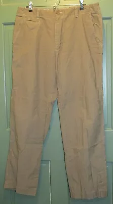 Calvin Klein Men's Tan Mercer Fit Full Leg Casual Pants Size 33 X 32 • $18.88