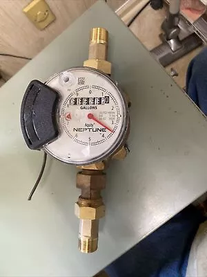 Neptune 5/8x3/4 T-10 Water Meter • $55