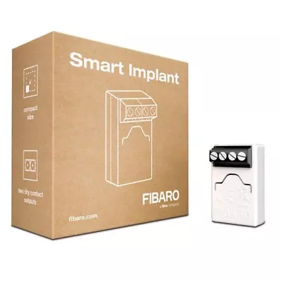 FIBARO Z-Wave Smart Implant FGBS-222 US 908 MHz • $10