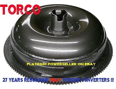 A904 High Stall Torque Converter 2200-2500 27 SPLINE (NON-LOCKUP) With Ring Gear • $299.99