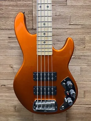 G&L USA CLF Research L-2500 750 Tangerine Metallic  5- String Bass W/G&G Hc New! • $2070