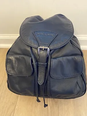 AUTHENTIC TRASK MINI  SOFT LEATHER BAckpack • $22