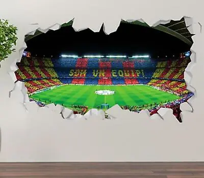 £26.26 • Buy Barcelona Camp Nou Stadium Custom Wall Decals 3D Wall Stickers Art OP280