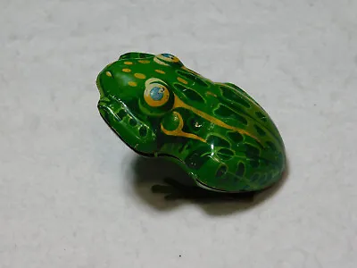 Vintage Line Mar Toys Japan Tin Wind Up Japan 3  Frog. No Key Untested. • $12.25