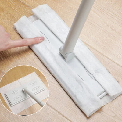 £8.69 • Buy Static Cleaning Mop Sweeper Wet Or Dry Wipes Laminate Wood Tile Floor Cleaner Uk