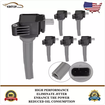 6 Ignition Coil Pack For Ford F-150 Edge 2.7L 2015-2017 Fusion 2017-2019 • $70.99