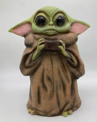 Mandalorian Grogu 8  Retro GITD Puppet Mortar Heads 2020 Baby Yoda Star Wars • $34.95