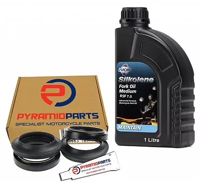 Fork Seals Dust Seals & 1L Oil For Honda VTX1800 R 2004 • $44.81