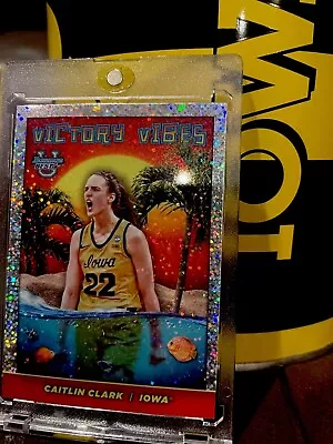 👀💎2023-24 Bowman Rare            🏀caitlin Clark 🔥victory Vibes 💎 Refractor • $245