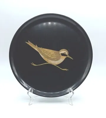 Vintage Couroc Of Monterey California Bakelite Round Tray Female Quail.    LH L4 • $24.99