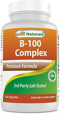 Best Naturals B-100 Complex Tablets 120 Count • $15.99