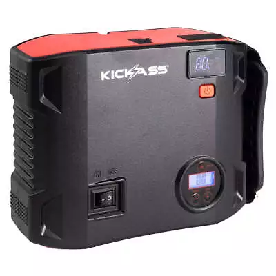 KickAss Portable Jump Starter With Air Compressor • $129.95