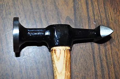 Auto Body Cross Peen Hammer W/ Ding Head Wood Handle Martin 168g Made In Usa • $38.95