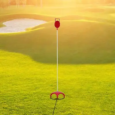 £27.80 • Buy Golf Flagsticks Hole Cup Set, Practice Putting Green Flag Stick, Golf Pole
