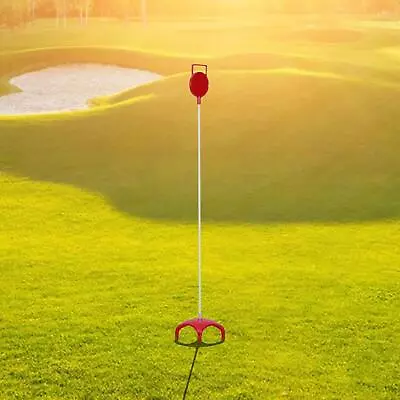 £27.80 • Buy Golf Flagsticks Hole Cup Set, Practice Putting Green Flag Stick, Golf Pole