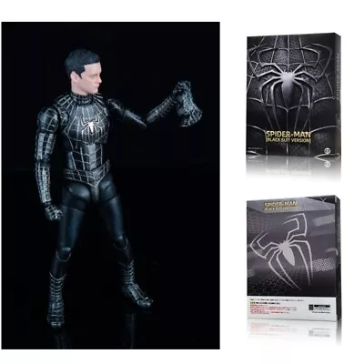 Pre-sale！S.H.Figuarts SPIDER-MAN: No Way Home Black Suit Action Figure CT Ver. • $35
