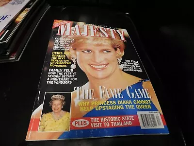 Majesty Magazine - The Quality Royal Family Monthly Review Vol 17 No 12 • $5.49