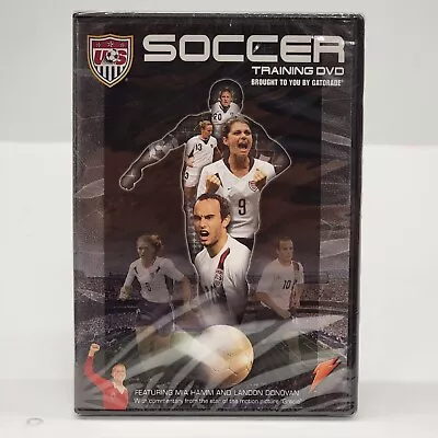 US Soccer Training DVD NEW Mia Hamm Landon Donovan Abby Wambach Gatorade Gracie • $12.55