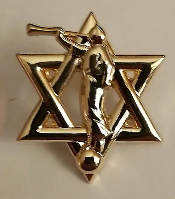Star Of David / Moroni Jewish Mormon Lapel Pin • $12.99