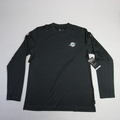 $42.49 • Buy Miami Dolphins Nike NFL On Field Apparel Dri-Fit Long Sleeve Shirt Men's New