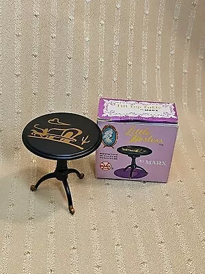 Miniature Dollhouse Plastic Vintage Marx Brand  Little Hostess  Tilt Top Table • $7.50