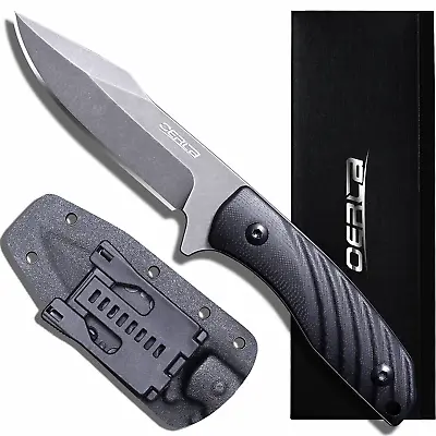 OERLA OLK-043 Outdoor Fixed Blade Knife 8.85  With G10 Handle And Kydex Sheath • $44.75
