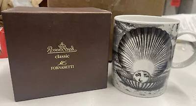 Fornasetti By Rosenthal Mug Motiv #5 Lina - 8 Oz Mug - Mint In Box - MIB • $129.99