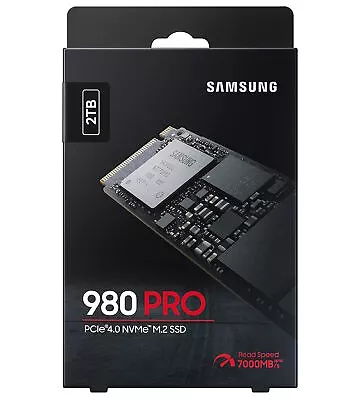 Samsung 980 Pro M.2 PCI Express 4.0 Internal Solid State Drive - 2TB • £239.39